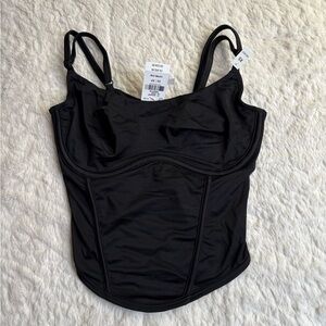 Victoria's Secret Black Crop Top